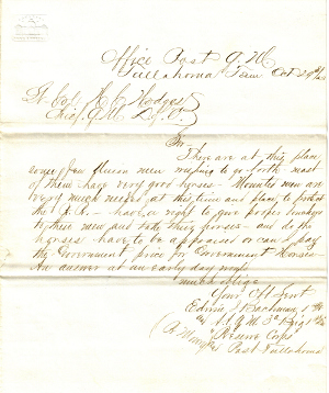 Bachman's Oct 29 letter