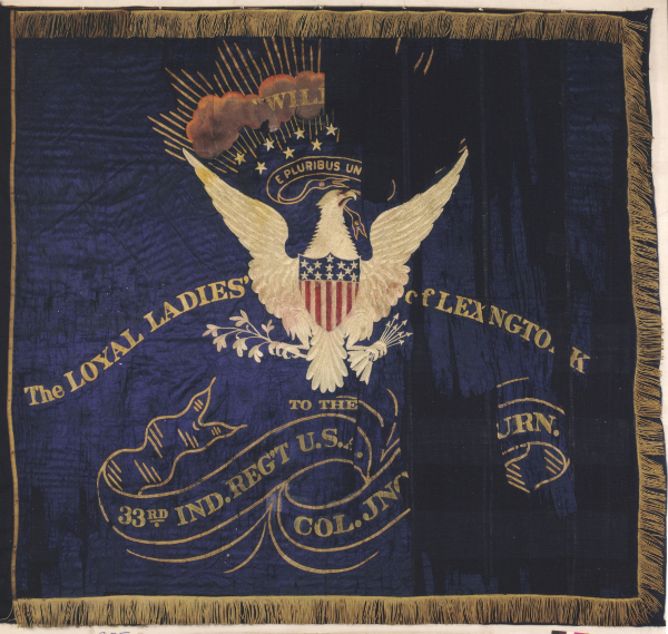 33rd Indiana Regimental Flag