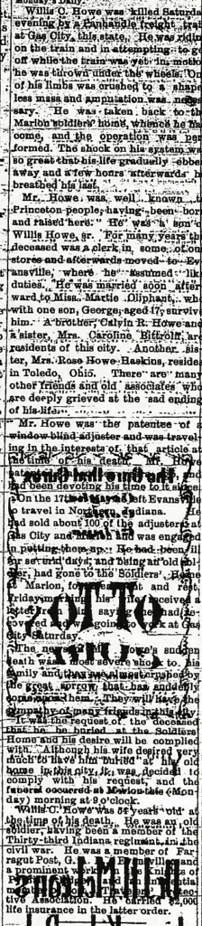 Princeton (Indiana) Clarion Weekly, July 6, 1899