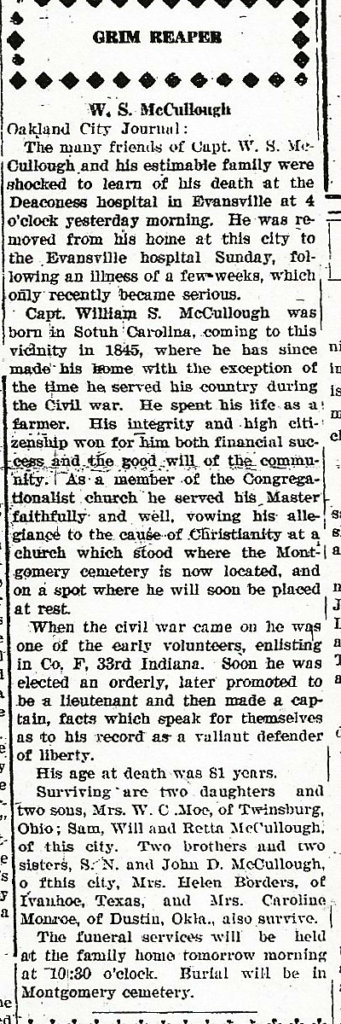 Princeton (Indiana) Clarion-News, 11/24/1920