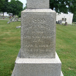 Wm. A. Edson's gravestone