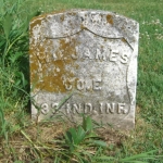 William James' gravestone